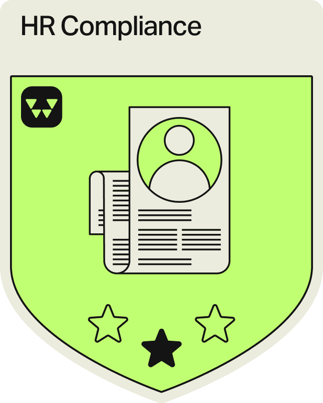 Badge - 1 Star - HR Compliance