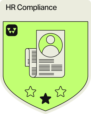 Badge - 1 Star - HR Compliance
