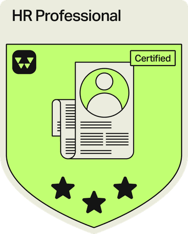 Badge - 3 Stars - HR Professional