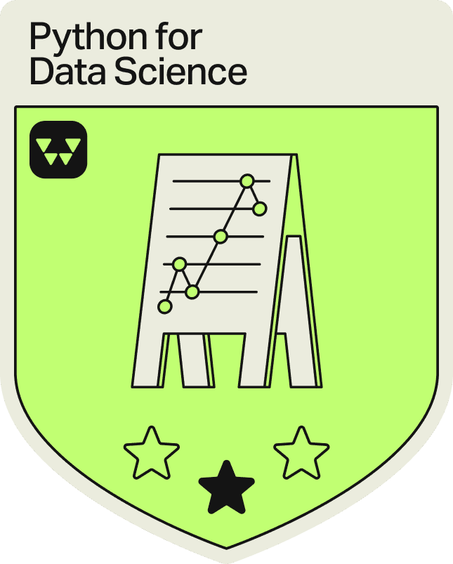 Badge - 1 Star - Python for Data Science